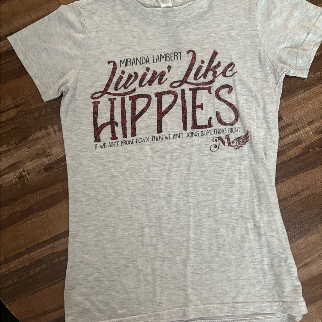 Miranda Lambert Gray Graphic Tee Miranda Lambert Gray Graphic Tee